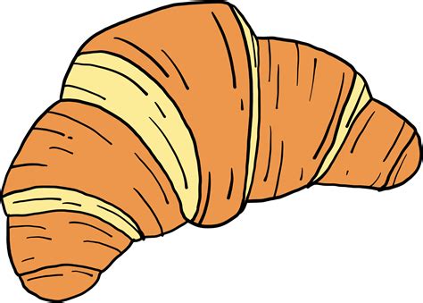 Croissant Drawing