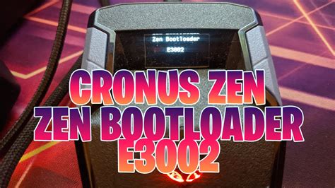 cronus zen says zen bootloader