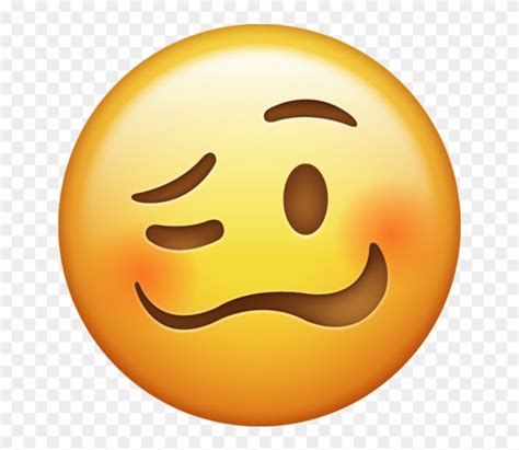 crooked smiley face emoji