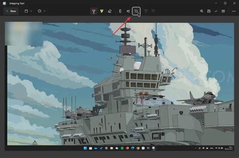 Capture d'écran d'une partie de l'écran