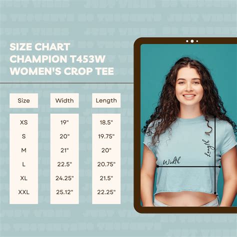 Crop Top Size Chart