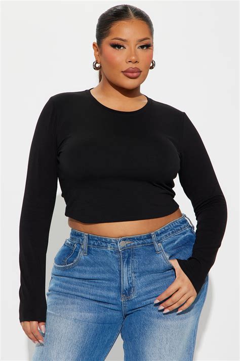 Crop Tops On Plus Size