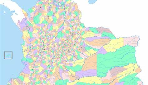 Colombia Municipios • Mapsof.net