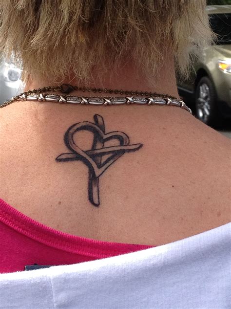 Informative Cross Heart Tattoo Designs Ideas