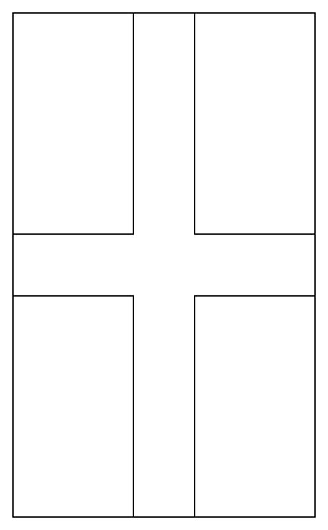 cross of st george colouring pages