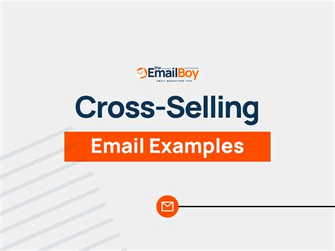Cross Selling Email Examples