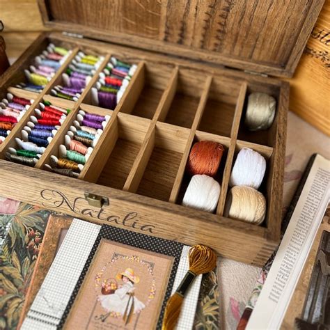 Cross Stitch Boxes Storage