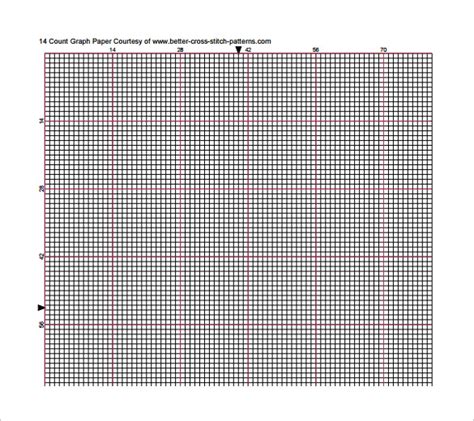 Cross Stitch Graph Free Printable