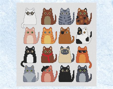 Cross Stitch Pattern Cat