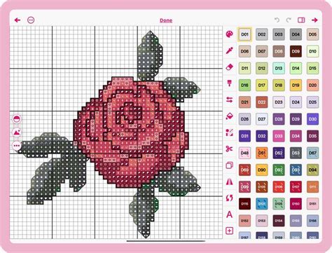 Cross Stitch Pattern Size