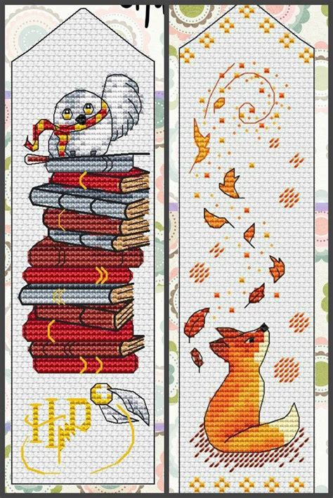 Cross Stitch Patterns Bookmarks Free Printable