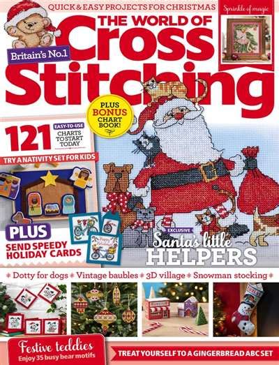 cross stitcher magazine december 2023