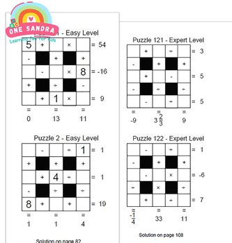 Cross Sums Printable