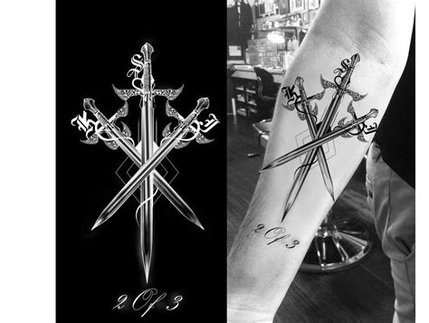 Famous Cross Sword Tattoo Designs 2023