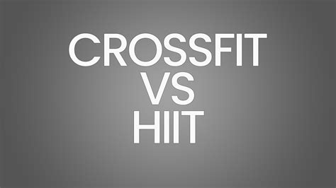 Crossfit Vs Hiit: Which Workout Is Right For You?