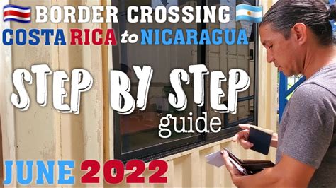 crossing border from costa rica to nicaragua
