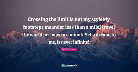 crossing the limit