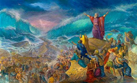 crossing the red sea moses