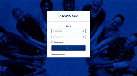 Crossmark Timesheet Login