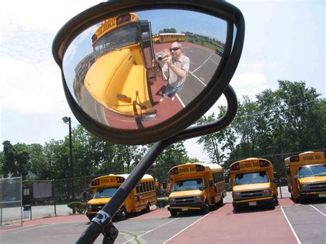 Crossover Mirrors On Bus