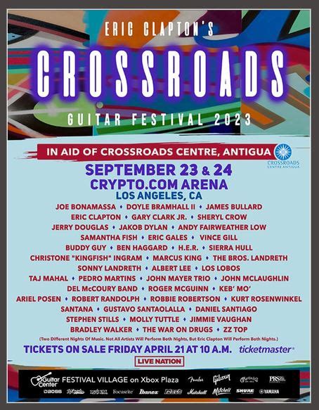 crossroads festival 2023 schedule