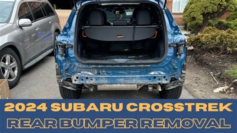Crosstrek Bumper Delete