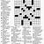 crossword puzzles for seniors printable