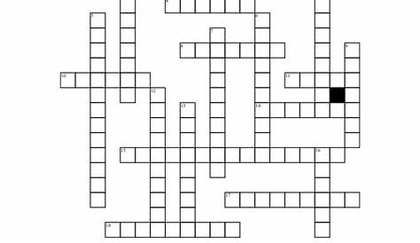 Crossword Puzzles for Adults - Best Coloring Pages For Kids