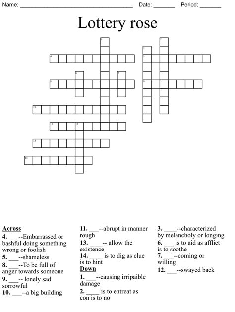crossword clue for rose