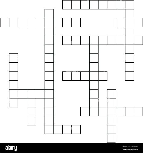 Diagram of a crossword grid with example entries to illustrate solving strategy