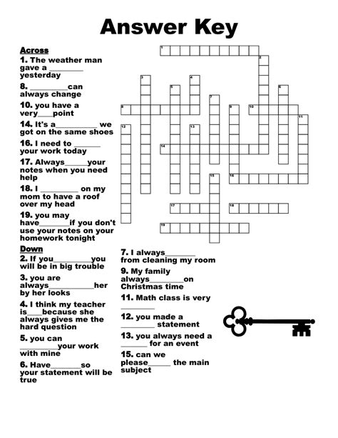 Crossword Puzzle Answer For Floor