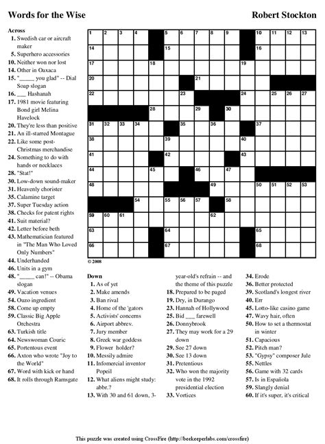 crosswords online and free the guardian