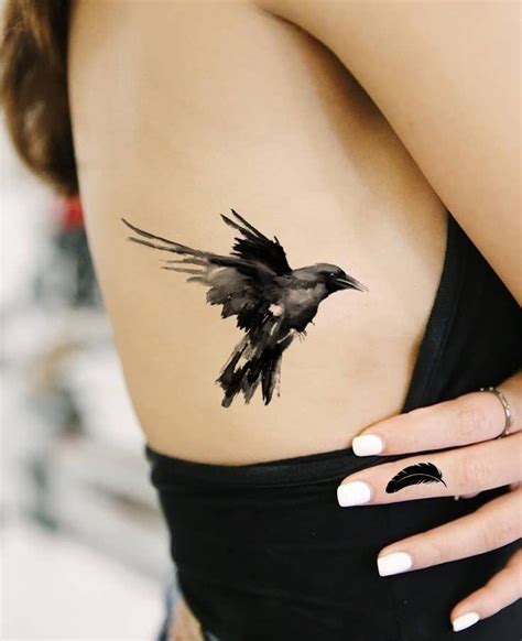 Crow Tattoo Cute