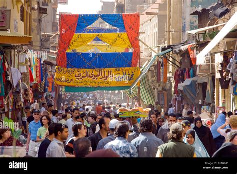 Crowded Market Cairo
