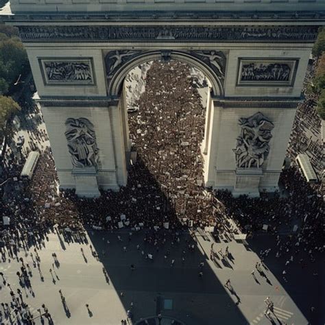 crowded monument tour