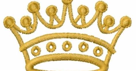 Crown Embroidery Design Free Download