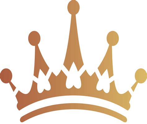Gold Royal Crown Logo Template Illustration Design. Vector EPS 10