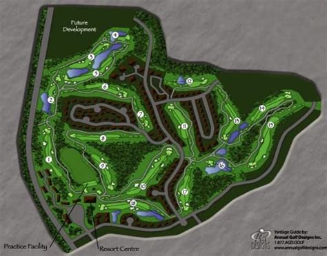 Crown Isle Golf Course Map