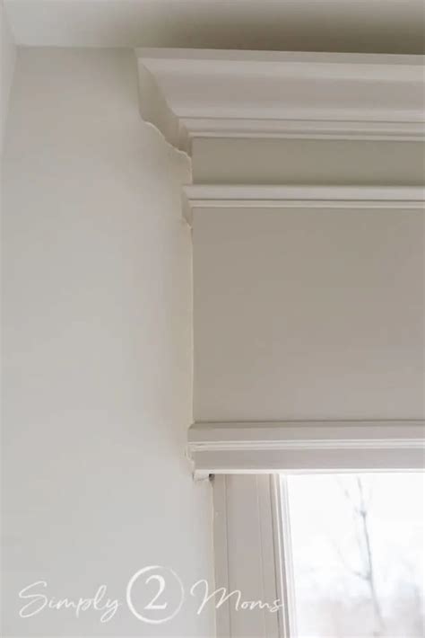 Crown Molding Window Valance