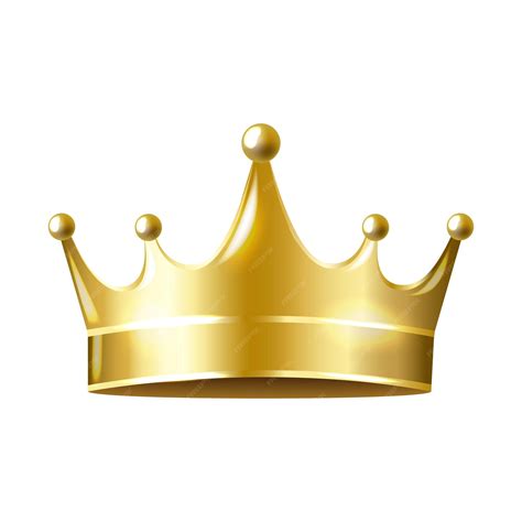 Crown White Background
