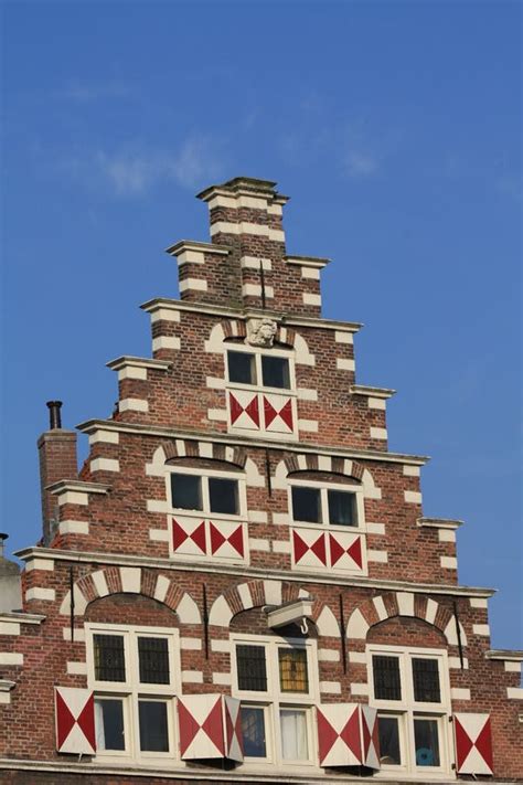 crowstepped gables