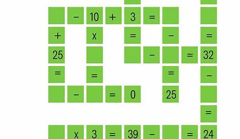 Crucigramas De Matematicas Para Secundaria Resueltos – Conocimientos