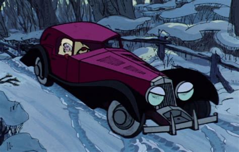 cruella deville driving car