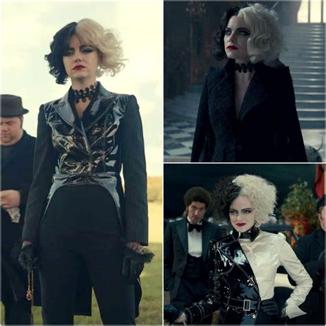 cruella outfits from movie