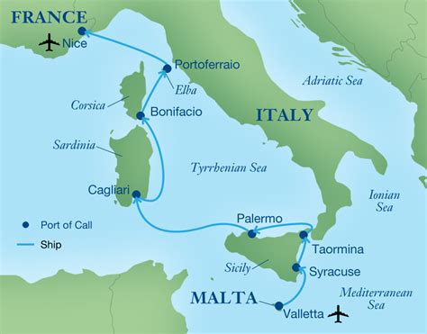 Croatia, Sicily, South Italy, Sardinia, Corsica & the French Riviera