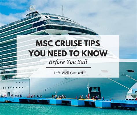 Cruise Tips