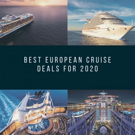 cruise deals for 2020