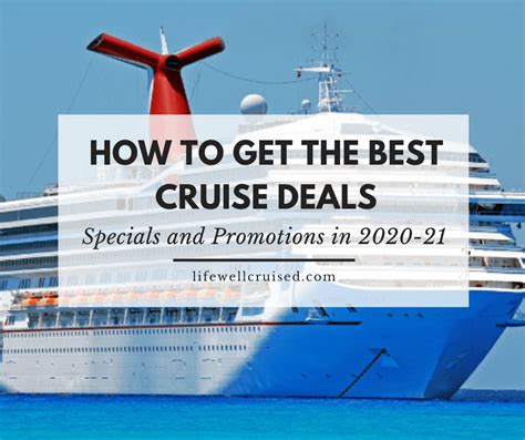 cruise deals for 2021