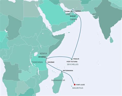 cruise from dubai to south africa