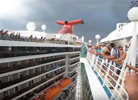 cruise ship fails video